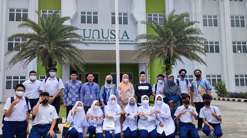 Perdalam Islam Nusantara, SMP Lazuardi Al-Falah Depok Datangi UNUSIA