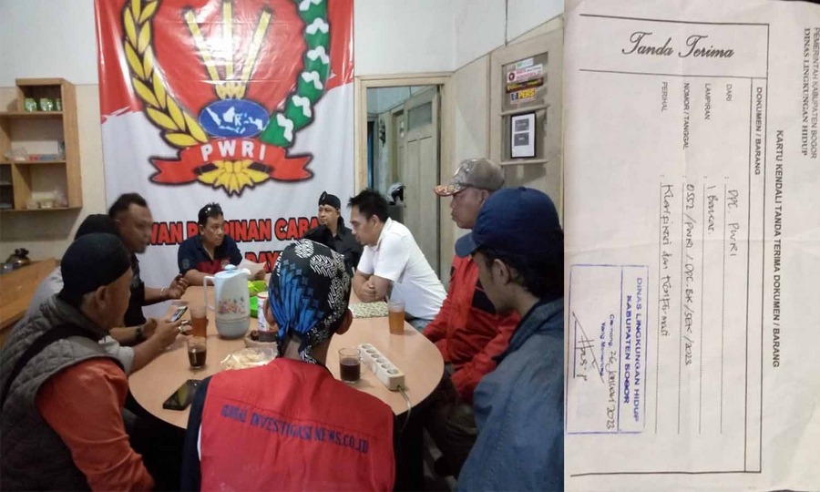 Ketua DPC PWRI Bogor Raya Tanggapi Pasifnya Respon DLH Kab Bogor Tanggapi Surat Konfirmasi