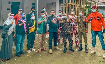 MRC Salurkan Bantuan Bagi Korban Banjir Di Banten