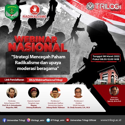 Universitas Trilogi Tangkal Paham Radikalisme Dengan Nilai Pancasila