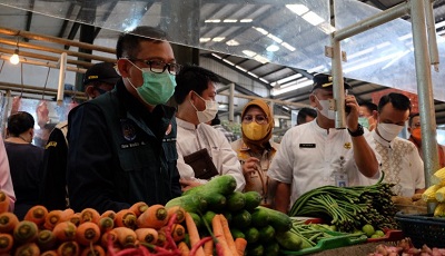 Jelang Ramadan, TPID Depok Monitoring Harga Kebutuhan Pokok di Pasar Sukatani