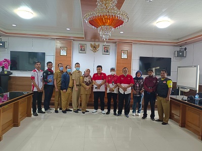 DPC PWRI Bogor Raya Beraudensi Ke BPKAD Kabupaten Bogor