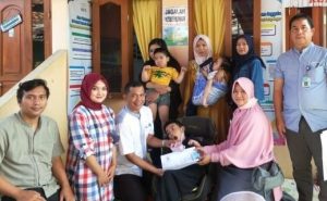 Gambar 4. Pelayanan Jemput Bola ke Yayasan Khusus Penyandang Disabilitas