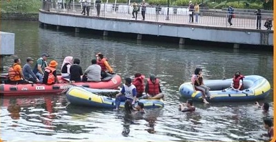 Forkompinda Bebersih Situ Pemda, Ketua DPRD Rudy Susmanto Dorong Pemkab Jadikan Destinasi Wisata
