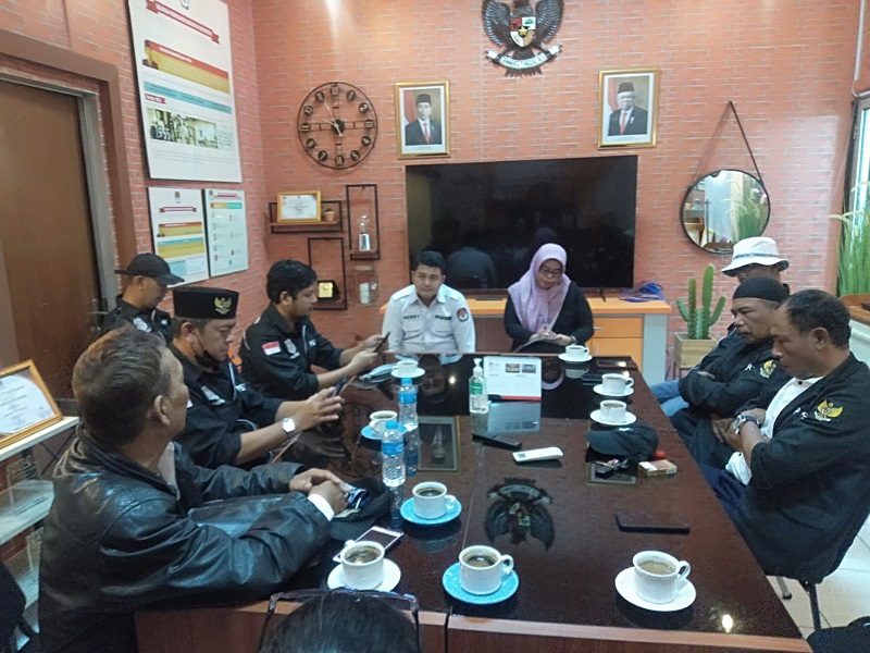 KPU Kabupaten Bogor Terima Audiensi AIPBR Bahas Tahapan Pemilu dan Pilkada 2024