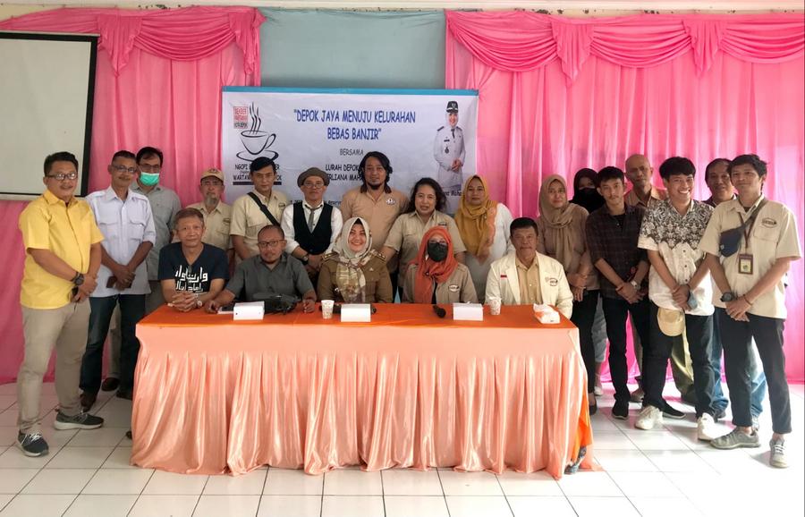 Kelurahan Depok Jaya Prioritaskan Program Bebas Banjir di Tahun 2024