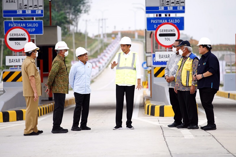 Presiden Jokowi Resmikan Jalan Tol Ruas Pekan Baru-Padang, Sepanjang 30,9 KM Senilai Rp 4,8 T