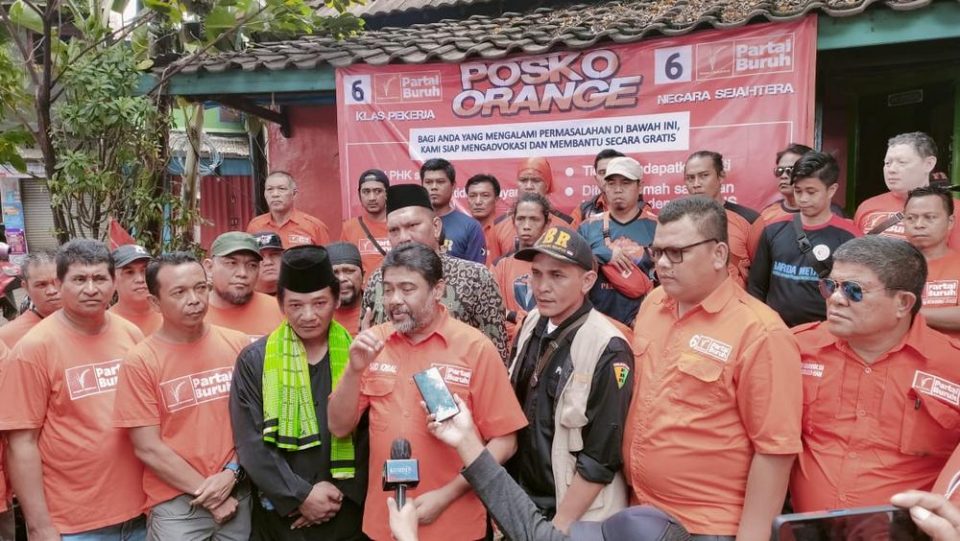 artai Buruh Resmikan Posko Orange di Sepuluh Provinsi