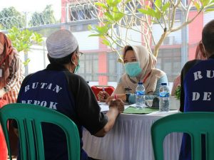 Cegah Penularan TB, DM, dan PTM, WBP Rutan Kelas I Depok Kembali Jalani Skrining Kesehatan