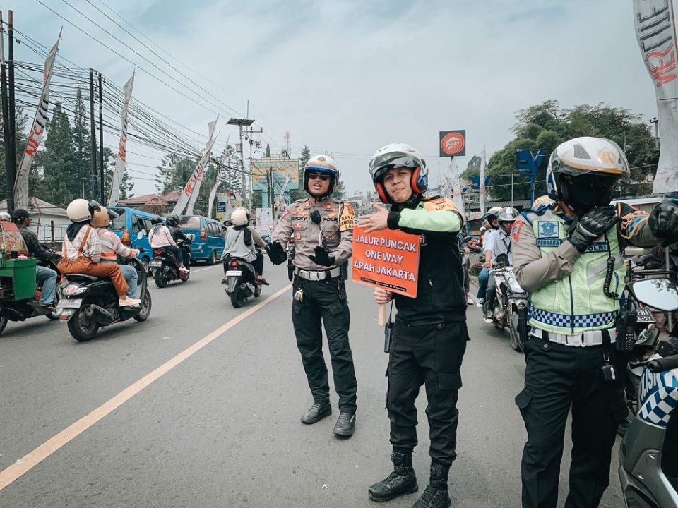 Kawasan Puncak Berlakukan Sistem One Way