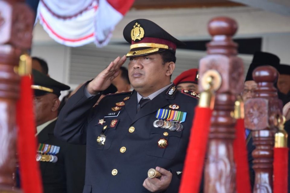 Kapolres Bogor Hadiri Upacara Kesaktian Pancasila di Lapangan Pemda Kabupaten Bogor