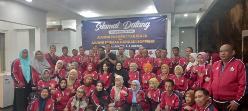 Reuni Keluarga Besar Alumni 90 SMPN 1 Takalala dan Alumni 93 SMAN Cangadi Soppeng