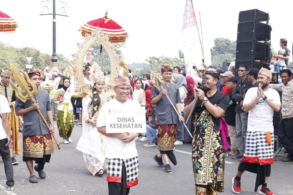 Melalui Helaran Budaya Pemkab Bogor Tampilkan Kebudayaan dari 34 Provinsi