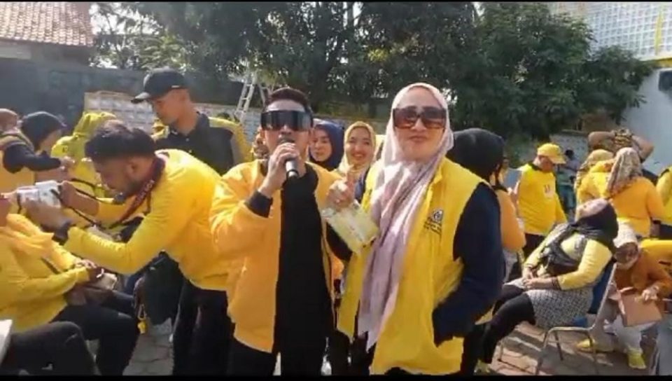 Meriahkan HUT RI ke 78 , Caleg Caleg Golkar Kota Tanggerang Ikut Lomba