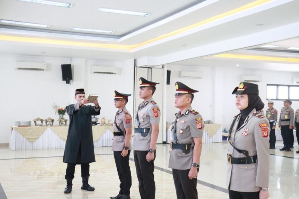 Kapolres Bogor Pimpin Pelantikan Kasat dan Kapolsek Jajaran Polres Bogor