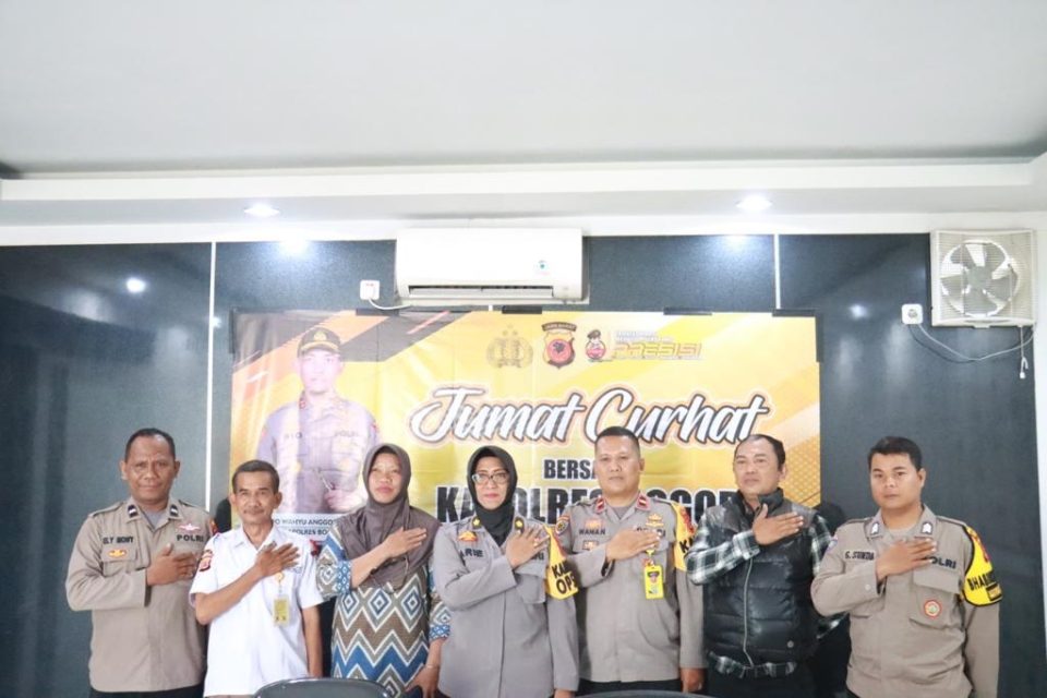 Polres Bogor Respon Aduan Warga Cilebut Terkait Aksi Tawuran di Program Jum’at Curhat