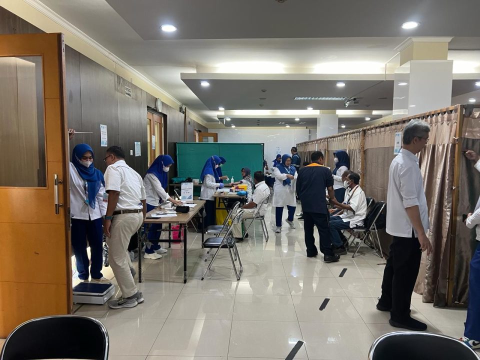 GM TPK Koja Resmi Buka Medical Check Up Tahunan Karyawan Organik TPK Koja