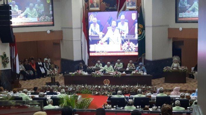 DPRD Kabupaten Bogor Menggelar Rapat Paripurna Hari Jadi Bogor Ke-542 