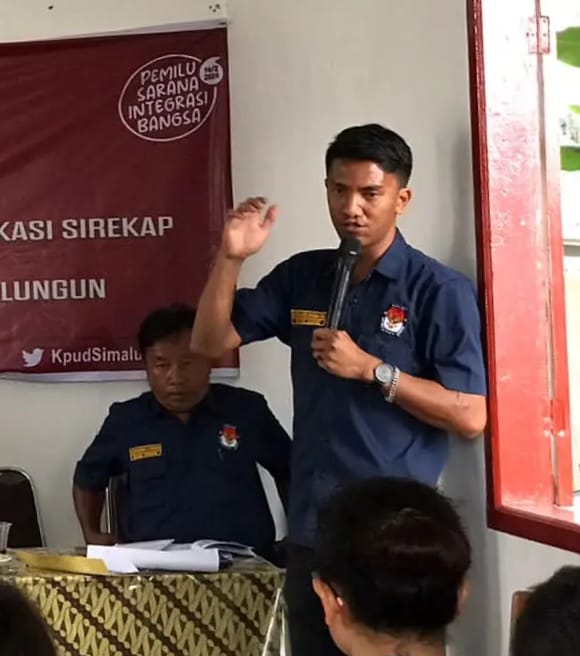 Jelang Pilkada 2024, Ketua PPK Haranggaol, Kabupaten Simalungun Ajak Warga Bantu Pantarlih