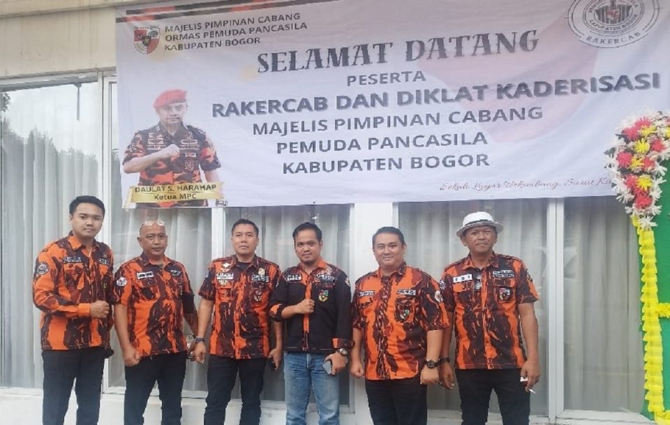 MPC Pemuda Pancasila Kabupaten Bogor Gelar Rapat Kerja Cabang Tahun 2024