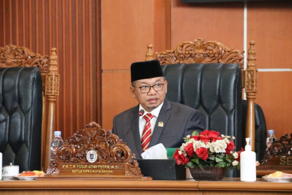 Pesan Ketua DPRD Kota Depok HTM Yusufsyah Putra Diakhir Masa Tugas