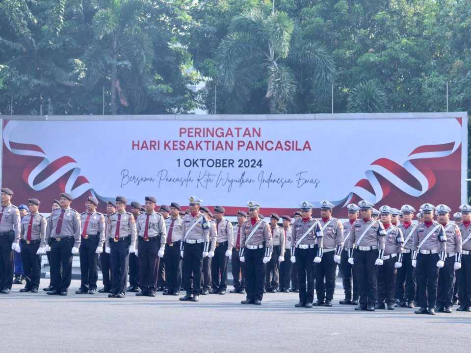 Peringati Kesaktian Pancasila Polda Metro Jaya Gelar Upacara