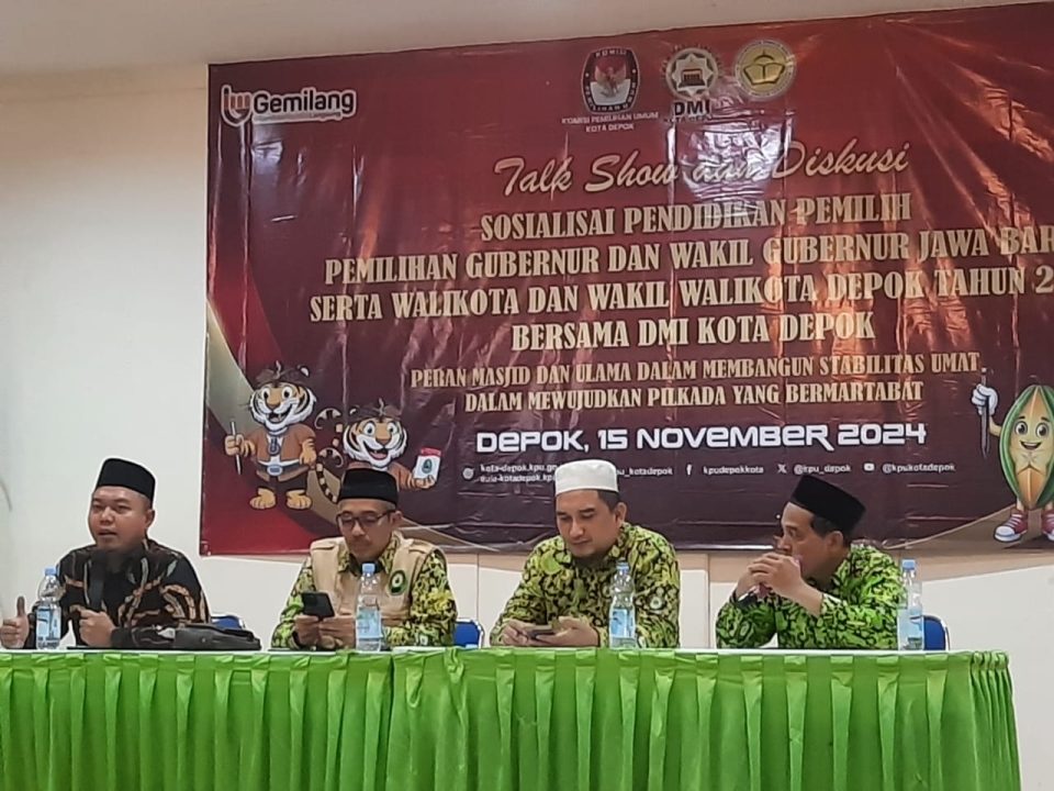 DMI Depok Ajak Masyarakat Tingkatkan Partisipasi Pemilih Pilkada