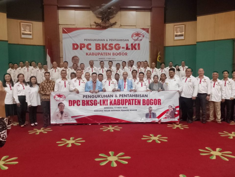 DPC BKSG-LK Kabupaten Bogor Resmi di Kukuh kan di Gedung Tegar Beriman