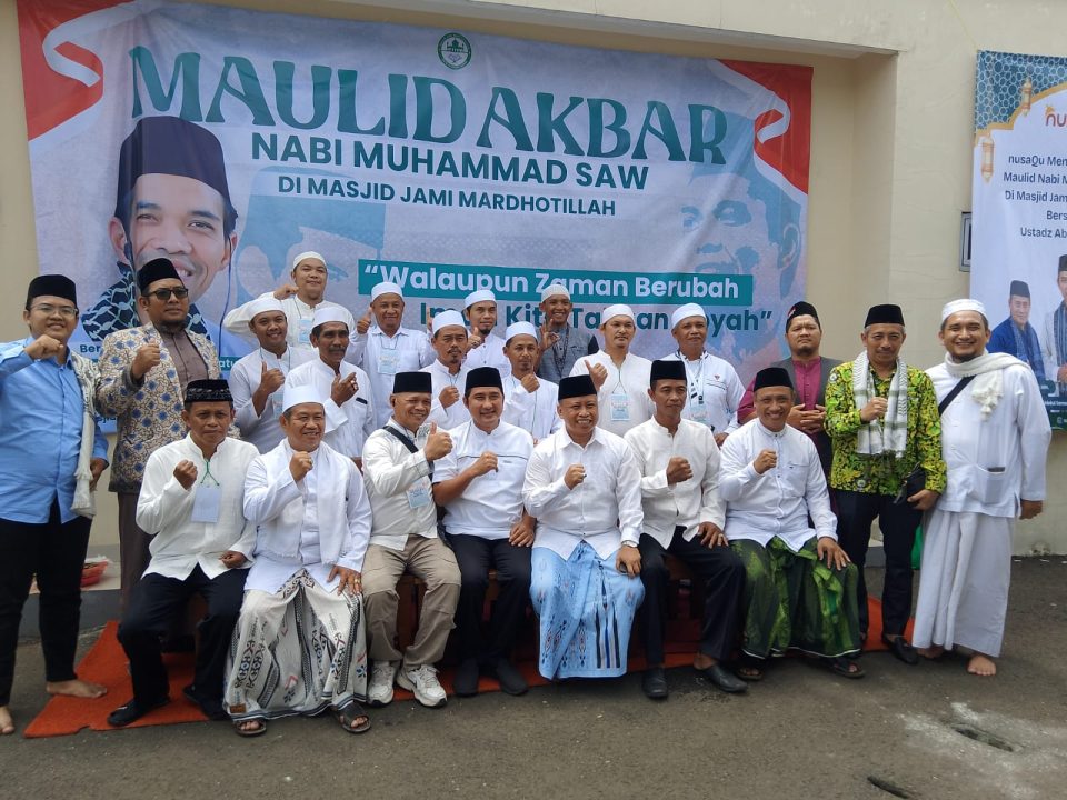 Bersama Ulama di Acara Maulid, SS Ajak Masyarakat Tidak Ada Lagi 01 dan 02