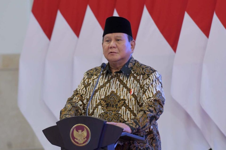 Presiden Prabowo: Saya Bertekad Untuk Memerangi Kebocoran di Semua Tingkat