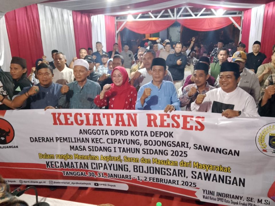 Wakil Ketua DPRD Kota Depok Yuni Indriany Perjuangkan Aspirasi Pengelolaan TPS dan Pelebaran Cipayung