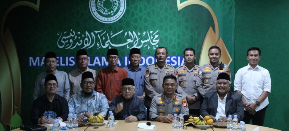 Kapolres Metro Depok Kunjungi MUI Depok Jalin Sinergi Sambut Ramadhan