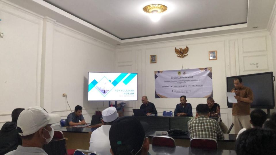 LBH Chandra Dimuka Adakan Penyuluhan Hukum di Desa Nanggerang, Kabupaten Bogor