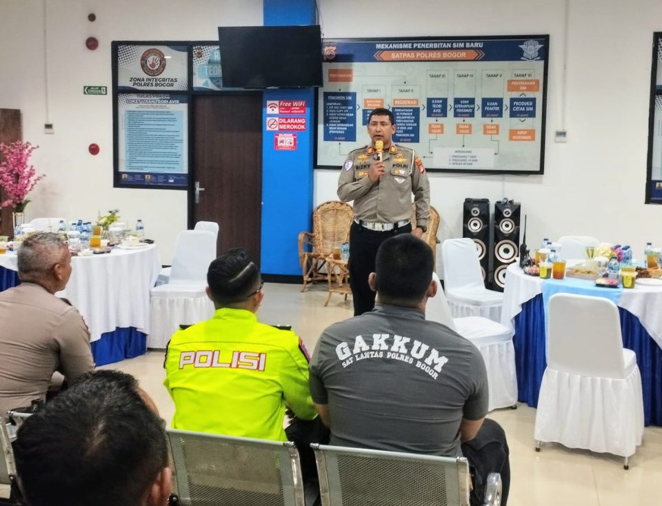 Satlantas Polres Bogor Buka Puasa Bersama di Bulan Ramadhan 1446 H