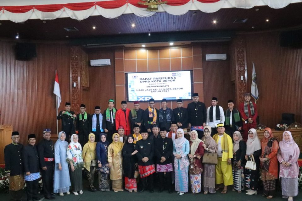 Rapat Paripurna Memperingati Hari Jadi ke-26 Kota Depok