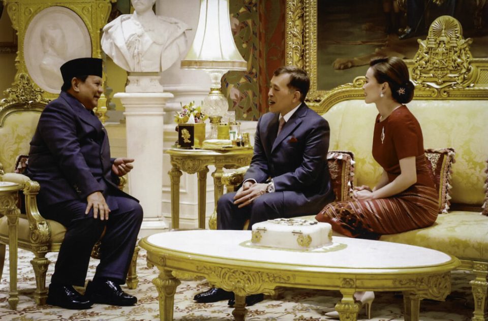 Presiden Prabowo Bertemu Raja Thailand, Kawan Lama Bertemu Kembali