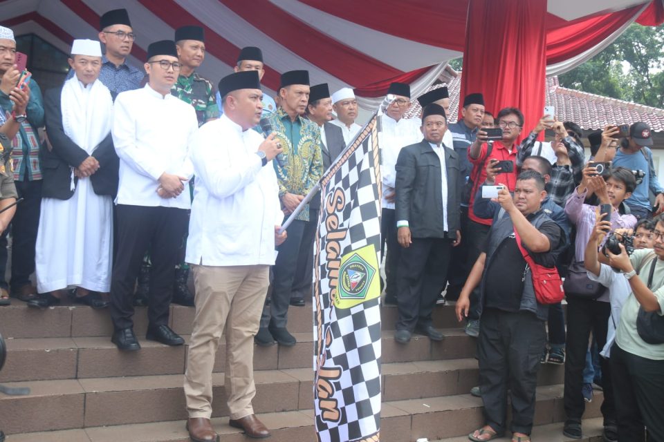 Rudy Susmanto Lepas Kloter Pertama Jamaah Haji Kabupaten Bogor Ke Tanah Suci