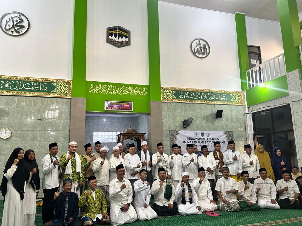 Syah ! DKM Masjid Baiturrahman Dilantik Langsung Berbenah