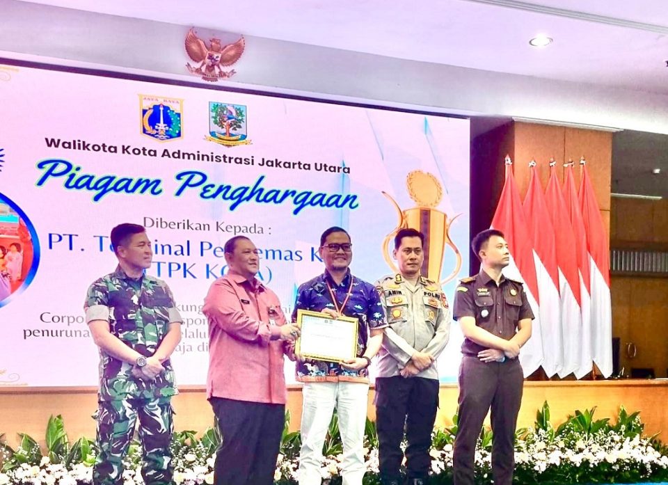 TPK Koja Terima Penghargaan dari Walikota Jakarta Utara Atas Inisiatif Penurunan Stunting