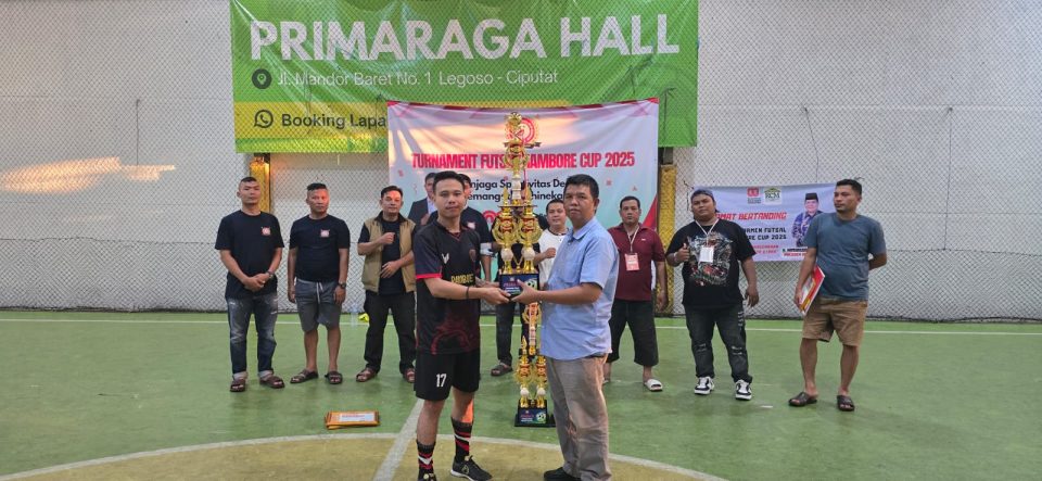Tim Futsal Siantar Selection Juara 1 Turnament Futsal Piala Rambore Cup I Tahun 2025