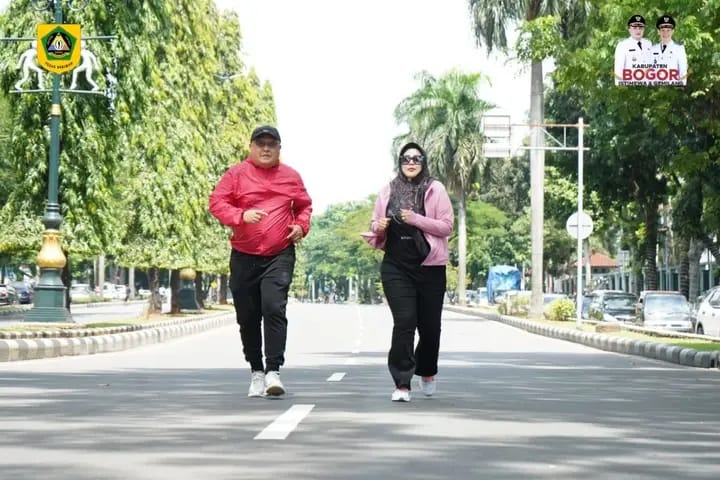 Pemkab Bogor Uji Coba Car Free Day Tegar Beriman, Wujud Transformasi Cibinong Menuju Kota Sehat dan Nyaman