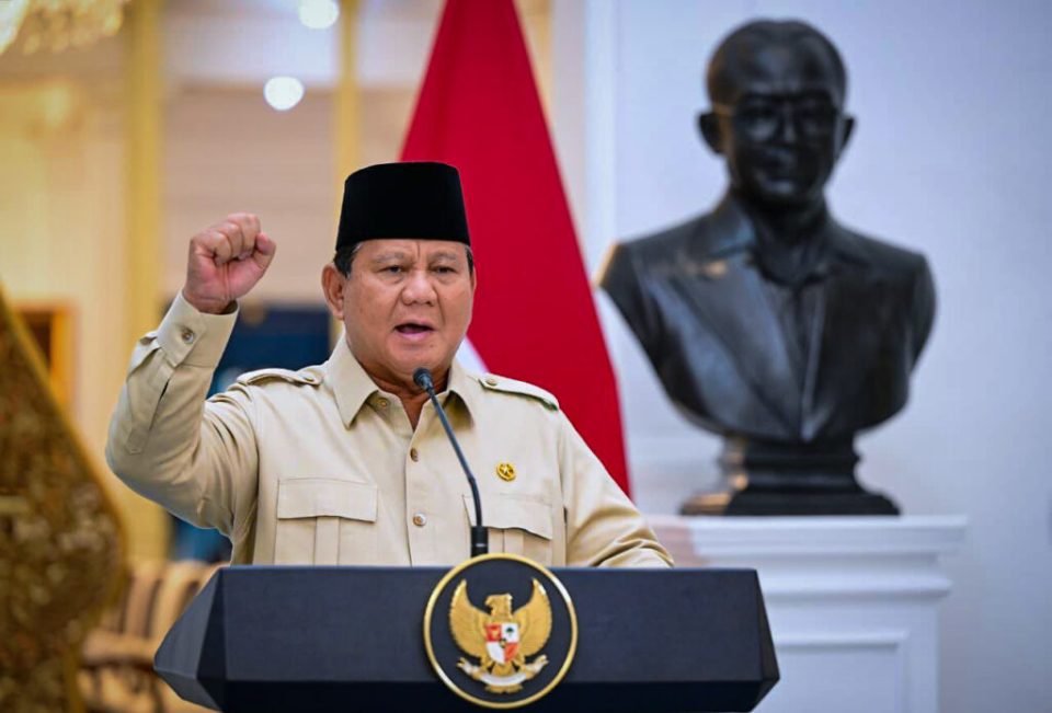 Presiden Prabowo_Perjuangan Membangun Bangsa Belum Selesai, Masa Depan Ada Ditangan Pemuda