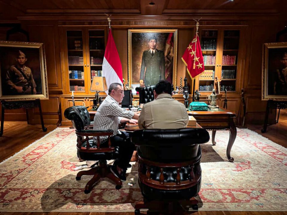 Wakil Ketua DPR RI, Prof. Sufmi Dasco Ahmad Berkunjung Kediaman Pribadi Presiden Prabowo