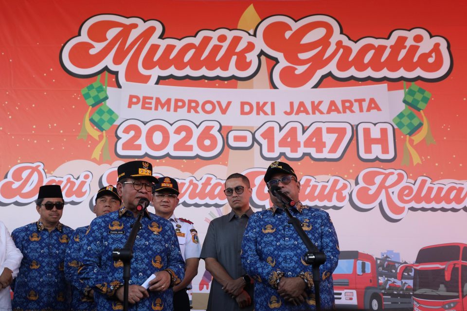 Program Mudik Gratis 2026, Pemprov DKI Berangkatkan 33.902 Pemudik Dengang 744 Unit Bus