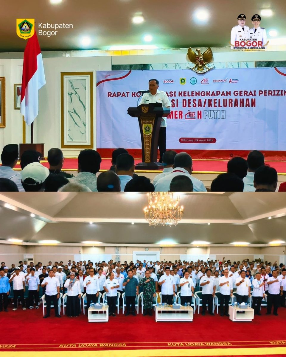 Pemkab Bogor Percepat  Realisasi Koperasi Merah Putih, Pembentukan Satgas-ok